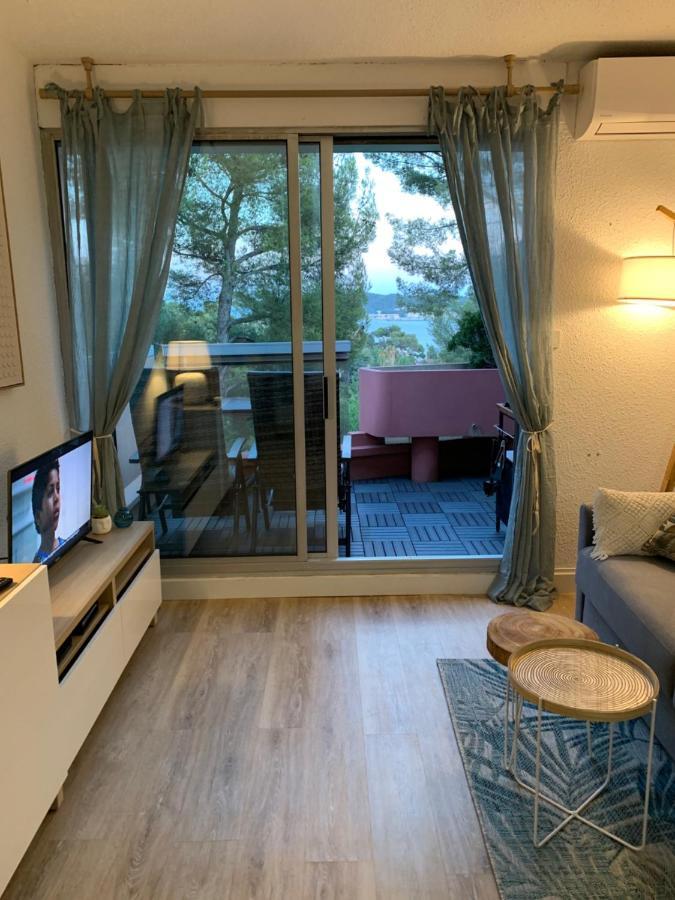 לה סיין סור-מר Jade - Appartement Climatise Vue Et Acces Mer Prive מראה חיצוני תמונה